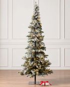 (BH The World's Leading Christmas Tree Manufacturer) Boxed Frosted Forest Pine LED Tree 6ft. RRP £