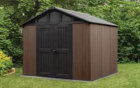 Boxed Keter Stronghold 10x8 Shed. RRP £1,650.00. (LOC: SR7BW-QA8286 - FP)
