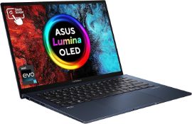 REFURBISHED ASUS ZENBOOK 14 OLED UX3402ZA LAPTOP, CORE I5 MOBILE PROCESSOR, 16GB DDR5 MEMORY,
