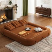 BRAND NEW HOMARY Futon Sofa Bed RRP £870. Enhance your home with our versatile sofa, crafted with