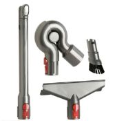 3 x Dyson 968335-01 Complete Cleaning Kit For V7-V10 Range - Grey, Three Dyson tools for your V7™,