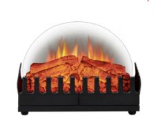 BRAND NEW FLAMME 34" Mantel for Basket fires and Stoves with 16" Basket Fireplace Without HeaterThis