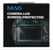 4 x MAS LCD Protector for Panasonic Lumix GH5 GH5S Canon EOS RRP £19.95, MAS LCD Protector is for