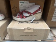 4 x Brand New Pairs of Joe Browns Wedge Stud Sandals, Size UK 7, Step into summer in style with