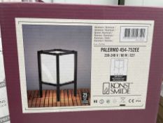 3 X BRAND NEW BLACK ALUMINIUM LIGHT RRP £280 (LOC: 41.7-AA9491 - 3P)