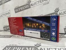 12 X BRAND NEW KONSTSMIDE MULTI-CONNECTOR LEAD TRANSPARENT CABLE (LOC: 44.21-AA9628 - 2P)