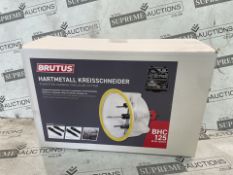 5 X BRAND NEW BRUTUS BHC 125 CIRCULAR CUTTER Suitable for wood panels, plywood, veneer boards,