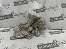 10 X BRAND NEW 20 LED Silver Filigree Heart Indoor Fairy Lights These hearts have a spacing of