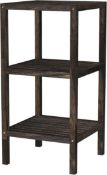 BRAND NEW INTERBUILD REAL WOOD 3 Tier Storage Shelf, Acacia Wood, 29.6" H x 14.6" L x 14.5" W -