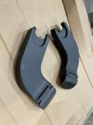 24 X BRAND NEW ASTER STROLLER CAR SEAT ADAPTERS BLACK (LOC: 22.14-AA80 - 1P)