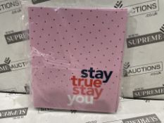 30 X BRAND NEW SETS OF 2 STAY TRUE STAY YOU PREMIUM FILES (LOC: 49.17-AA5459 - MP)