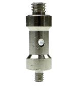 6 x Dorr M Spigot 1/4" - 3/8" Silver Connector 373605, Ideal for Connecting Flashes to Light