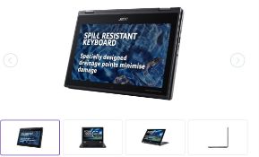 Acer Chromebook Spin 511 R752T - N4020 1.1. 32GB. 4GB. 11.6 Inch (LOC: 6.1-R752T - SP)