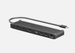 Boxed New WAVLINK 12-in-1 USB-C Docking Station 85W PD Triple Display 4K, 85 W USB-C power delivery: