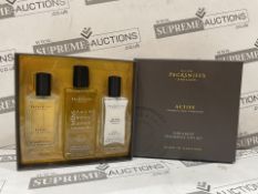 5 X BRAND NEW PECKSNIFFS ENGLAND ACTIVE MANDARIN, ZEST, CEDARWOOD INDULGENT FRAGRANCE GIFT SETS