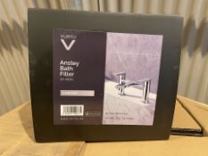 BRAND NEW VURTU Anstey Bath Filler, 1/4 Turn, Dual Lever Ceramic Disc, High/ Low Water Pressure,
