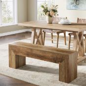 Boxed Blue Elephant Solid Bench (LOC: SR6.2.1-QA8453 - MP)