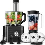 Boxed TopStrong Food Processor, Food Processor and Blender Multifunctional for Chopping Blending