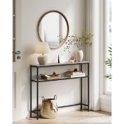 Boxed 80cm Console Table Greige (LOC: SR6(1.3)-PP2344 - 1LP)