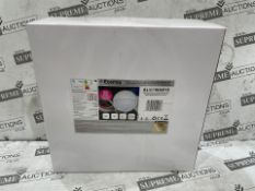 14 X BRAND NEW ETERNA ALMFWHEYE Aluminium white IP65 bulkhead eyelid opal diffuser with white