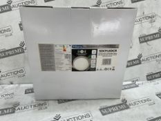 12 X BRAND NEW ETERNA Carina chrome bulkhead 17W CCT selectable IP65 with step dim sensor