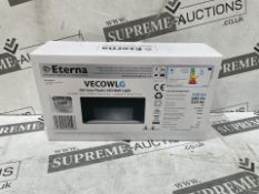 12 X BRAND NEW ETERNA VECOWLG Plastic LED Wall Light Grey plastic surface mount LED wall light 6W