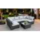 New & Boxed Ariella Luxury 6-Seater Rattan Garden Set with Glass-Top Table RRP: £1,499. Transform - Image 2 of 3