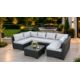 New & Boxed Ariella Luxury 6-Seater Rattan Garden Set with Glass-Top Table RRP: £1,499. Transform - Image 3 of 3
