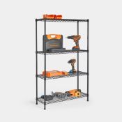 Boxed 4 Tier Wire Shelving (LOC: RS1.9-PP2131 - 1LP)