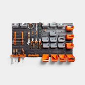 Boxed Pegboard with storage bins & hooks – 44 Piece Set (LOC: SR5.1.4-QA5627 - 1P)