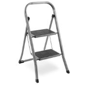 Boxed 2 Step Steel Ladder (LOC: RS1.9-PP2118 - 1LP)