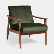 Boxed Fairfield Forest Green Lounge Chair (LOC: RS1.9-PP2137 - MP)