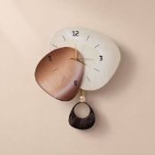 Boxed 60 cm Abstract Geometric Silent Wall Clock Modern Decor Art Living Room Bedroom (LOC: SR7.2.