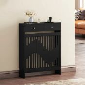 Boxed JooliH Radiator Cover 96cm H x 78cm W x 19cm D (LOC: SR6.5.3-QA8655 - 1LP)