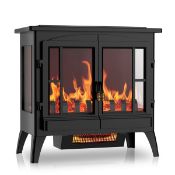 Boxed Brambly Cottage 38.5 cm W Black Electric Stove with 1.7 BTU (LOC: SR6.5.2-QA8630 - 1LP)