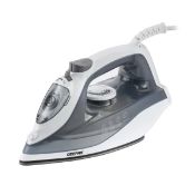 Boxed GEEPAS Steam Iron | Clothes Dry & Steam Press | 35s Fast Heat-Up, Vertical Steaming (LOC:
