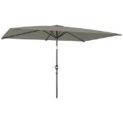 GoodHome Temara 3m Aqua gray Standing parasol (LOC: SR3,2BW-RR4530 - MP)