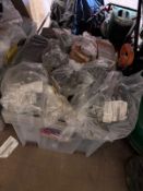 Trade lot to contain aprox x50 nails, drill bit sets, locks and more (LOC: SR3(5.1)-PP2428 - MP)