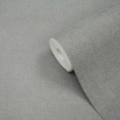 4 x GoodHome Moivre Grey Concrete effect Contemporary Textured Wallpaper (LOC: SR3,3.8-RR4424 - 1P)