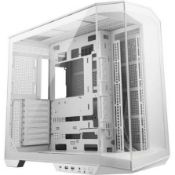 MSI MAG PANO 100L PZ WHITE ATX PC Case - ATX Capacity, Verical GPU Installation Bracket (LOC: