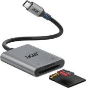 Acer USB-C SD Card Reader, High Speed Type-C Micro SD Card Adapter ODK4G0 (LOC: B3Cage.2-QA9071 -