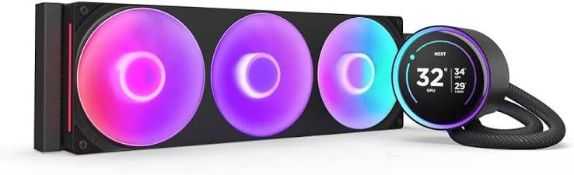NZXT Kraken Elite 360 RGB - 360mm AIO CPU Cooler, LCD (LOC: B3Cage.2-QA9101 - 1P)