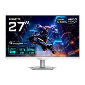 Gigabyte M27UP ICE 27” 4K UHD Gaming Monitor - Dual Mode (4K 160Hz or FHD 320Hz. RRP £615.00. (
