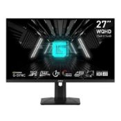 MSI G274QPX 27" WQHD 240Hz Gaming Monitor (LOC: SR6.6.3-QA8873 - 1P)