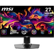 MSI MAG 273QP QD-OLED X24 26.5 Inch WQHD Gaming Monitor - 2560 x 1440 Quantum Dot Panel (LOC: SR6.