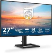 PHILIPS 27E1N1300AM 27 inch FHD Monitor 120Hz, IPS Panel, 4ms GtG (LOC: SR6.6.2-QA8841 - 1P)