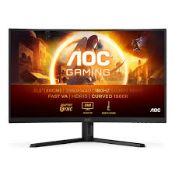 AOC G4 32" Quad HD 180Hz Gaming Monitor - CQ32G4VE (LOC: SR6.6.9-QA8937 - 1P)
