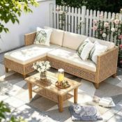 Boxed PHI VILLA Rattan Garden Furniture (LOC: SR6.7.1-QA9210 - MP)