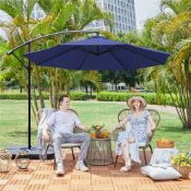 Boxed 300cm D Patio Offset Umbrella (LOC: SR6.8.1-QA9165 - MP)