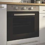 Cooke & Lewis CLFSB60a Built-In Single Electric Fan Oven Brushed Stainless Steel 595mm x 595mm
